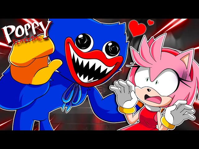 HUGGY WUGGY CHASES AMY! - Poppy Play Time Chapter 1