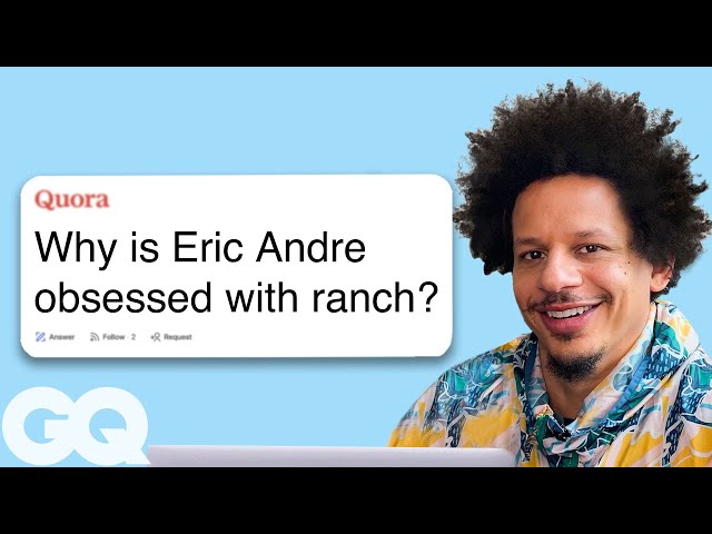 Eric Andre Replies to Fans on the Internet | Actually Me | GQ