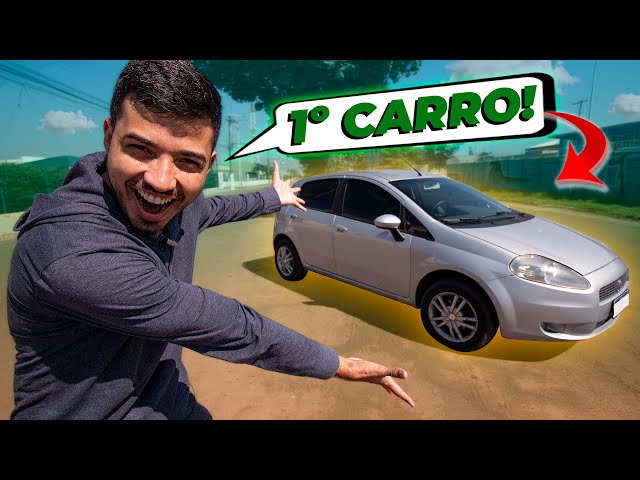 COMPREI meu Primeiro CARRO! | Fiat Punto COMPLETO