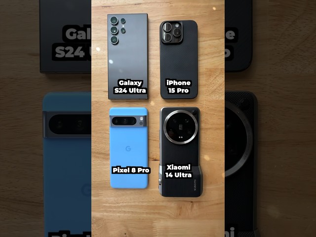 S24 Ultra vs. iPhone 15 Pro vs. Pixel 8 Pro vs. Xiaomi 14 Ultra: Photo Zoom Test!