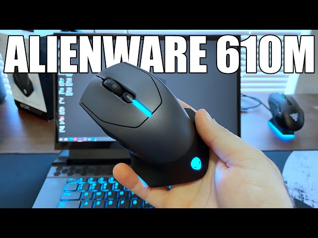 Alienware 610M Wireless Gaming Mouse Unboxing