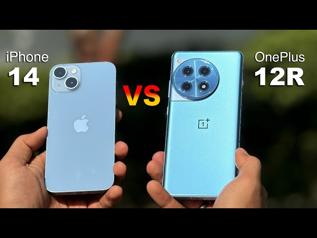 iPhone 14 vs OnePlus 12R Camera Test 🔥 | Surprising Results! (HINDI)