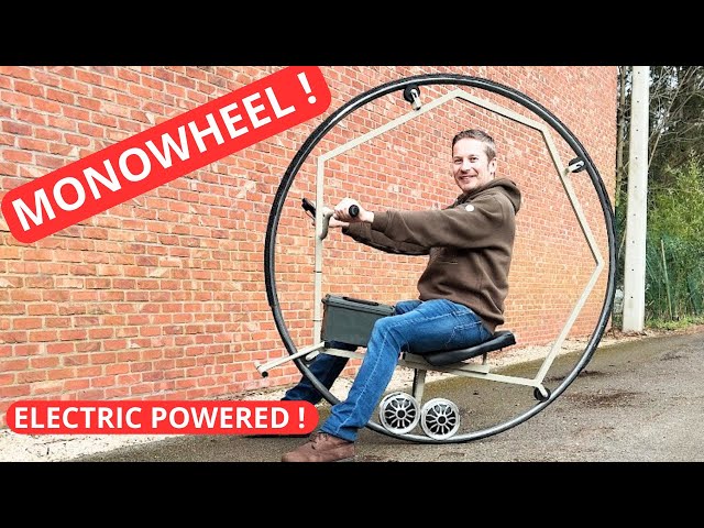 Building a DIY electric monowheel !