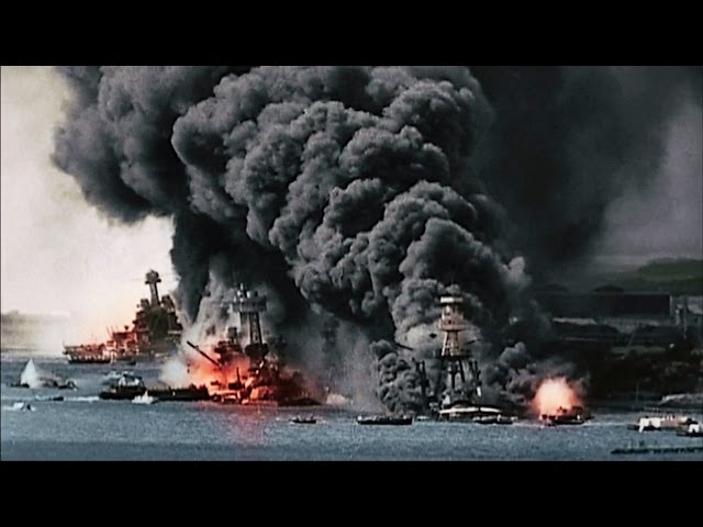 Battle of Pearl Harbor 1941 - Empire of Japan vs USA [HD]