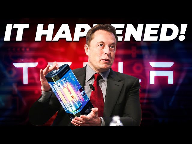 IT'S HERE! Elon Musk FINALLY Reveals New Blade Battery!
