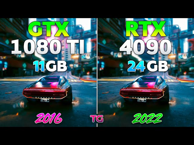 GTX 1080 Ti vs RTX 4090 - 6 Years Difference