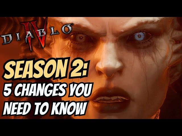 The 5 Things You NEED TO KNOW About Diablo 4 SEASON 2