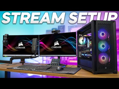 $5,000 FULL Streaming Setup (PC, Monitors, Mic, Camera & MORE)