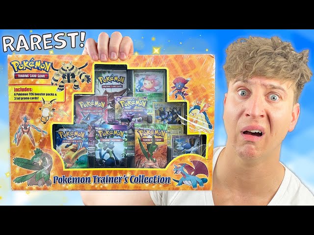 Opening The Rarest Pokemon Collection Box Ever Made...