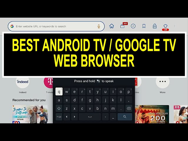 🏆 2023 Best Web Browser for Android TV / Google TV - Chrome Browser Alternative