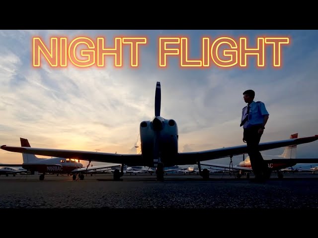 A Night Instrument Rating Flight