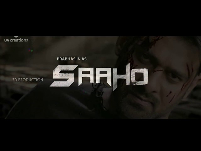 Saaho | Teaser | Prabhas | UV Creations | Shraddha Kapoor | Shades Of Saaho | #HappyBirthdayPrabhas