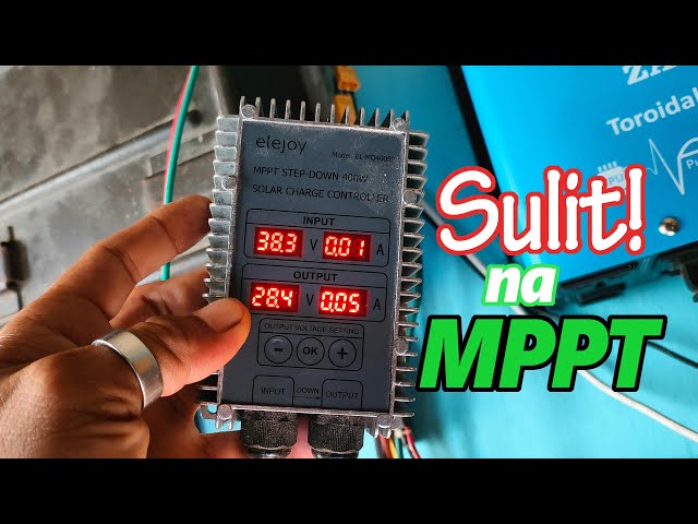 Elejoy MPPT pinkasimpleng charge controller