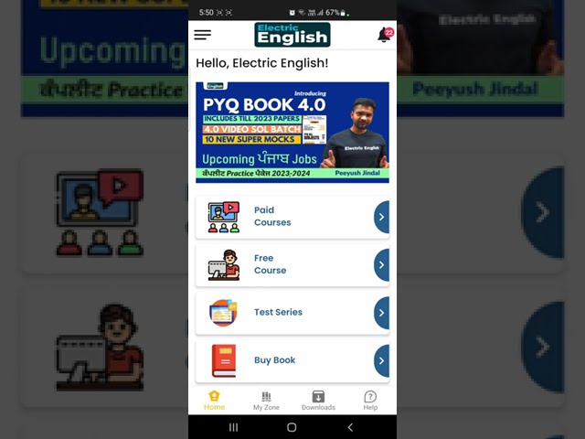 How to use PYQ VIDEO SOLUTIONS BATCH  FOR Punjab Govt Exams || Electric English