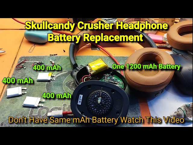 Skullcandy Crusher Headphone Dead Not Working Solution | Best Alternate Battery Replacement