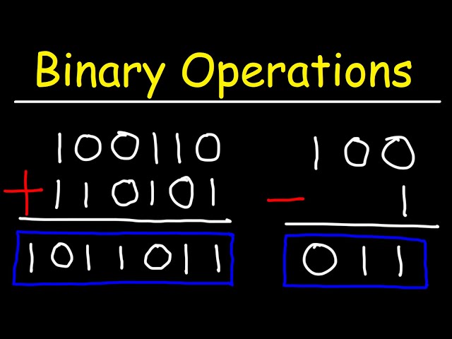 How To Add and Subtract Binary Numbers - Membership