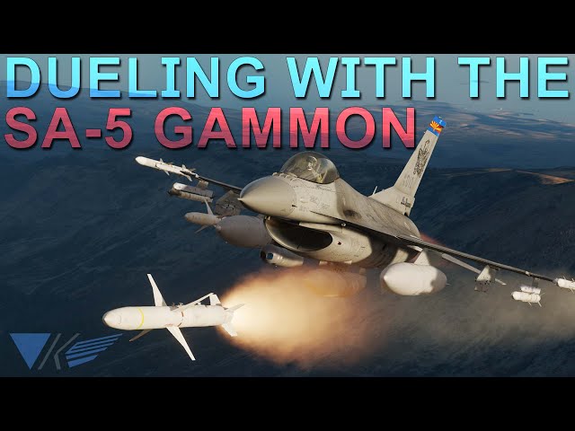 DCS F-16C | Dodging SA-5's & Shooting Down MiGs