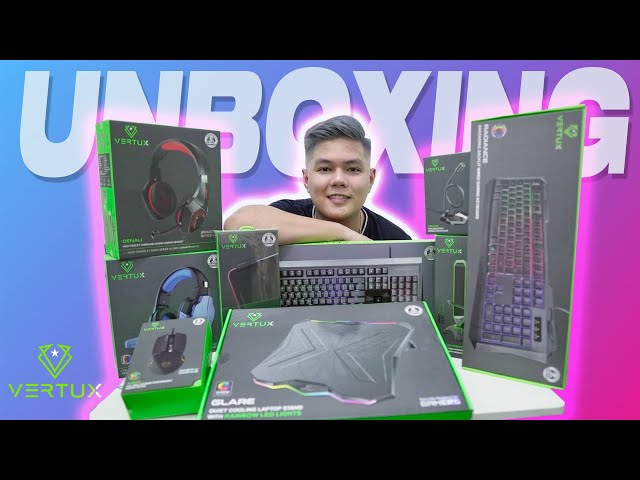 Massive Tech Unboxing From Vertux Philippines | May Regalo Ako Sa Inyo