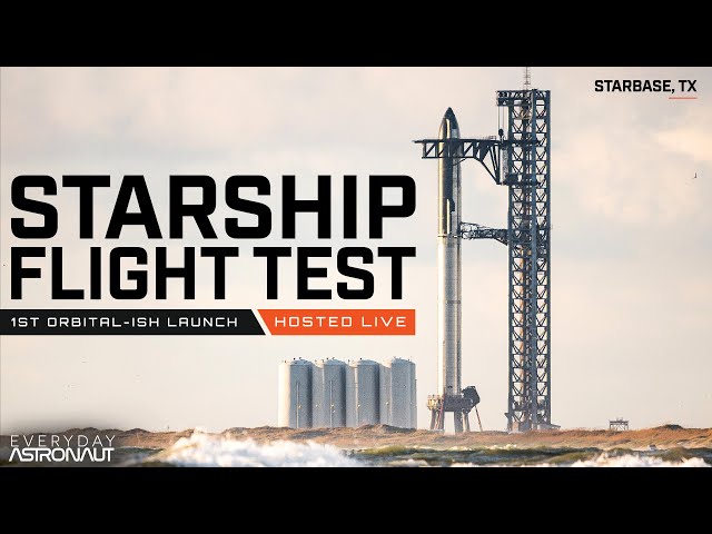 Watch SpaceX launch Starship, the biggest rocket ever, LIVE