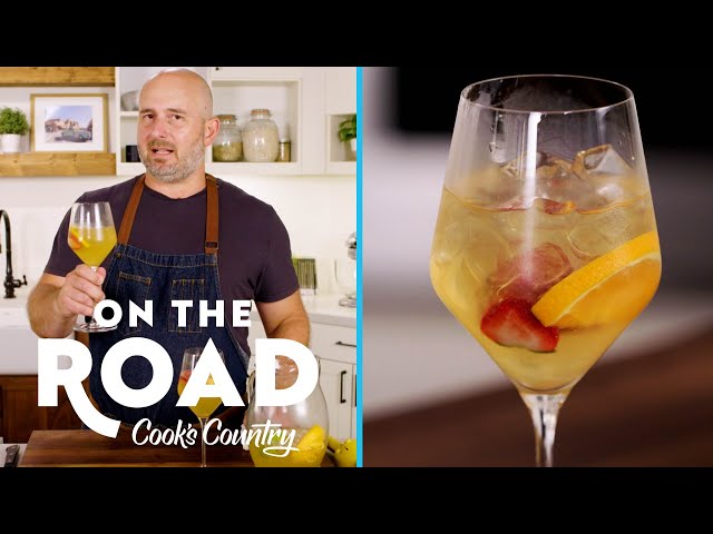 How to Make Cava Sangria From The Famous Columbia Restaurant | On The Road With Bryan Roof