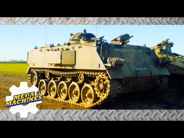 ⚙️ NEW Mega Machines | Army Tank | Vehicles For Children | Learning Cars, Trucks, Excavators | ⚙️