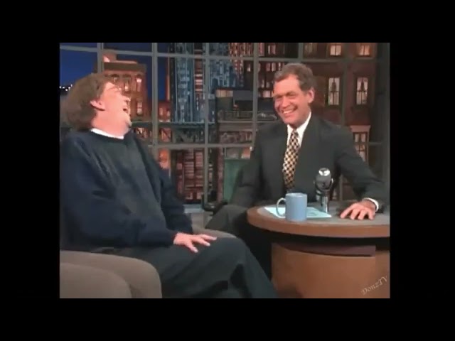 Bill Gates and David Letterman