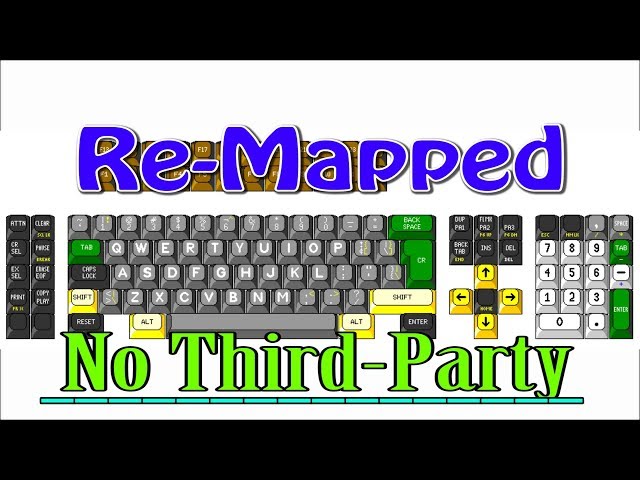 Tech Tuesday  - How To Remap Keys [No Third Party Software]