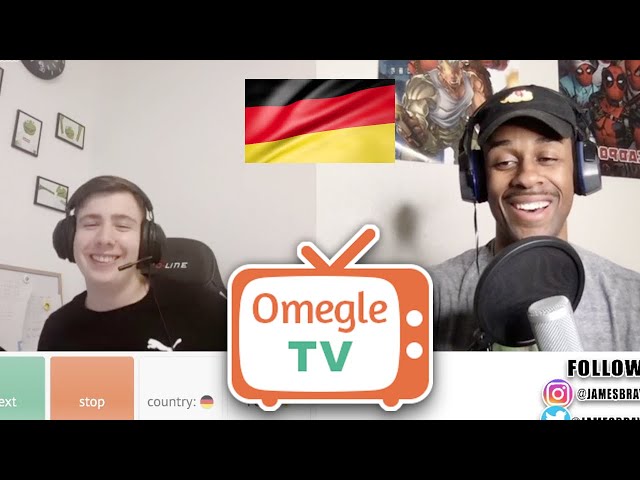 OMEGLE.... BUT I Try Speaking  GERMAN with Strangers