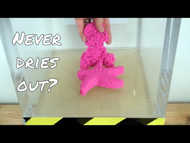 What Happens to Kinetic Sand in a Vacuum Chamber? Satisfying Vacuum Chamber Experiment!