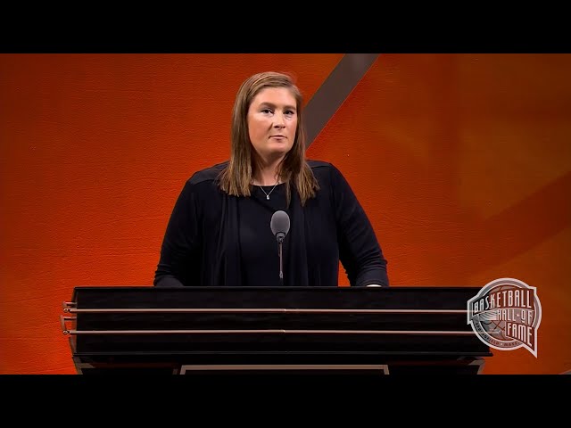 Lindsay Whalen's Basketball Hall of Fame Enshrinement Speech