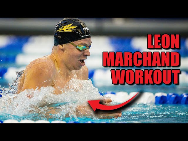 Leon Marchand Leads Star-Studded Mid-Distance Workout at ASU | PRACTICE + PANCAKES