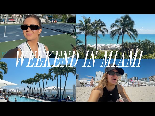 weekend in my life in MIAMI 🌊🐚🏝️🍹