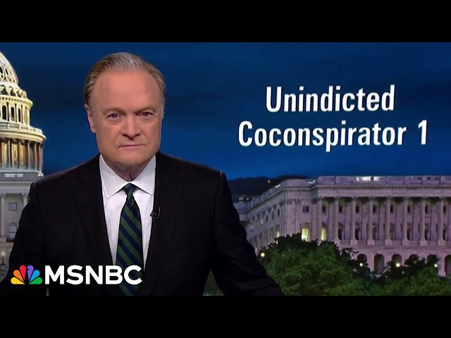 Lawrence: Trump is 'Unindicted Coconspirator 1' in Arizona 'fake electors' indictment