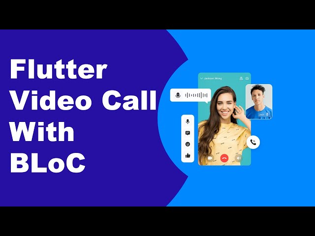 Flutter BLoC Video Audio Call Chat App