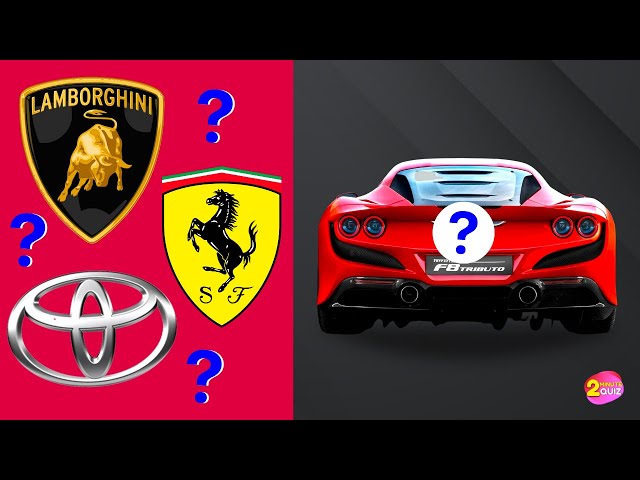 Guess The Car Logo On The Backside 🚘 Car Logo Quiz