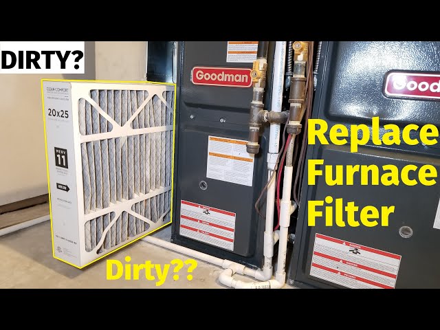 Replace Furnace Filter EVERYTHING YOU NEED TO KNOW
