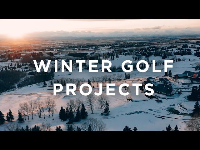 Winter Golf Projects | Barry Ehlert VLOG #029