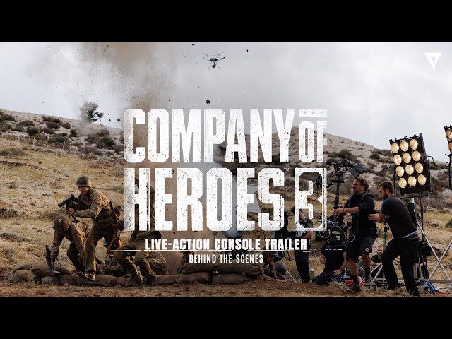 Company of Heroes 3 | Live-action trailer | Behind The Scenes - Teaser | Platige