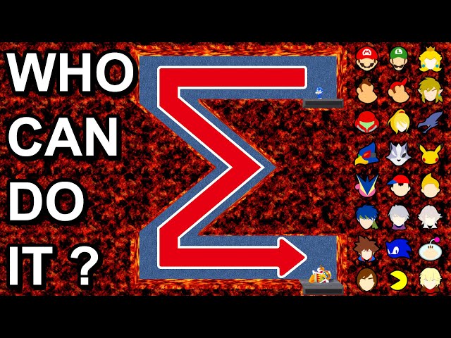 Who Can Make It? Lava Sigma Tunnel  - Super Smash Bros. Ultimate