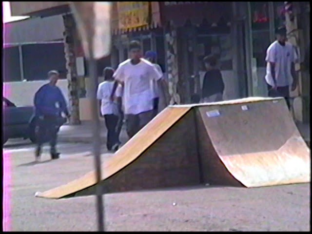 Skateboard demo @ Valley Skate & Surf. Northridge, Ca. 1991 PART 2 home movie 90s home video 80slife