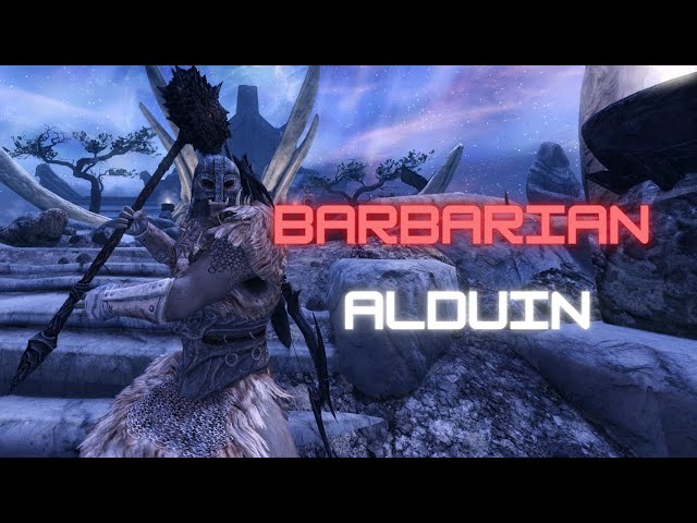 Barbarian - No Crafting - Alduin - Skyrim Requiem 3BFTweaks 4.3.1 Permadeath