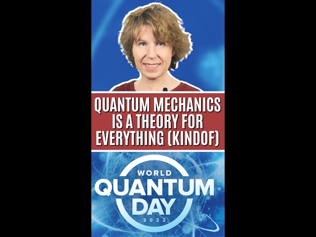 The one thing everyone should know about quantum mechanics #shorts