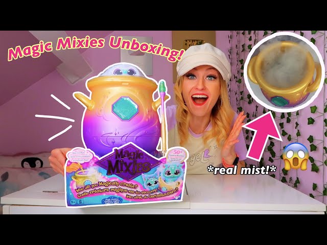 Asmr Unboxing the *VIRAL* Mystery Magic Mixies Cauldron!😱🪄 (ULTRA RARE WITH REAL SMOKE!!🤯💨)