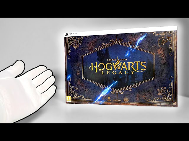 Hogwarts Legacy Collector's Edition Unboxing [PS5, SOLD OUT] + RTX 4090 Gameplay