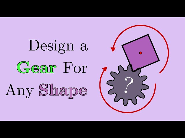 Why Gears Must Always Slide Against Each Other, and How To Design A Gear For Any Shape