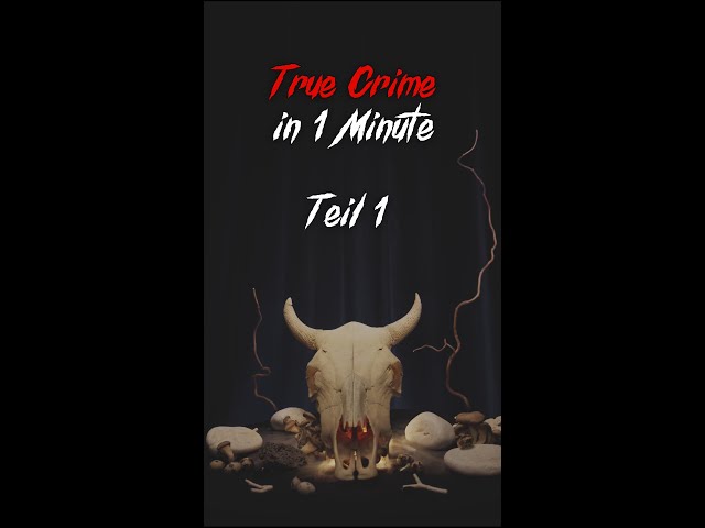True Crime in 1 Minute - Teil 1: Armin Meiwes