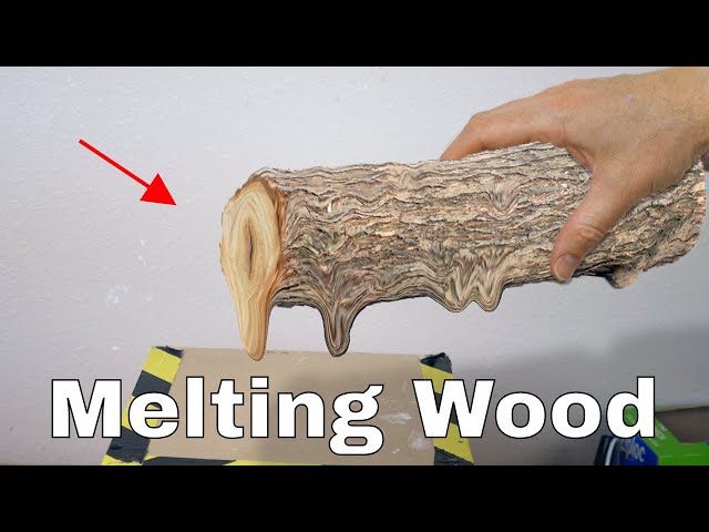 Is It Possible to Melt Wood in a Vacuum Chamber? The Wood Distillation Experiment