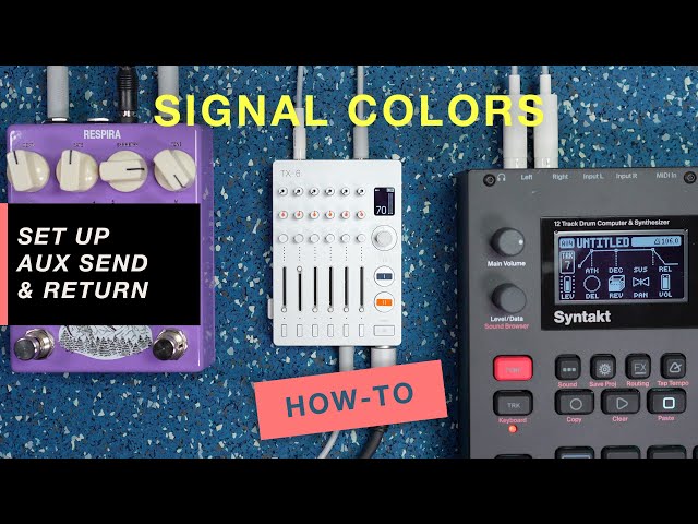How To Use TX-6 Aux Send & Return