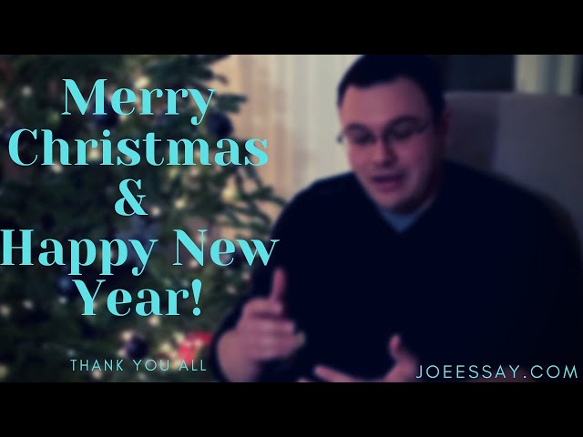 Thank You, Merry Christmas, and Happy New Year!