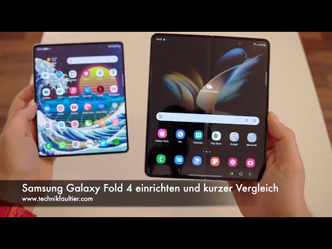 Samsung Galaxy Fold 4 einrichten und kurzer Vergleich